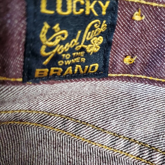 LUCKY BRAND Woman 2/26 Purple boot leg Jeans Pants - Picture 5 of 6